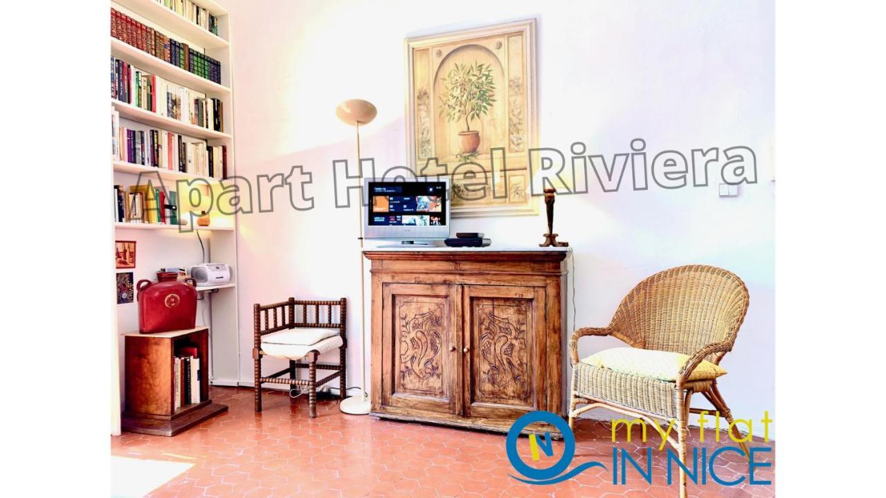 Aparthotel Riviera - Balcon Honore 1 - Old Town - 5 Mn Promenade Des Anglais Et Plage - Charme Absolu - Appartement 2 Pieces Avec Balcon Ac - Vue Mer Et Ville 尼斯 外观 照片