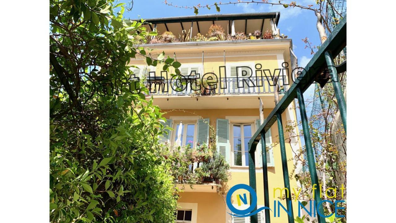 Aparthotel Riviera - Balcon Honore 1 - Old Town - 5 Mn Promenade Des Anglais Et Plage - Charme Absolu - Appartement 2 Pieces Avec Balcon Ac - Vue Mer Et Ville 尼斯 外观 照片